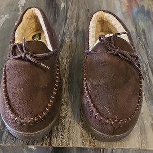 Western Chief Dark Brown Men Or Womens  Suede Loafers